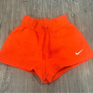 Nike Orange Athletic Shorts Size XS